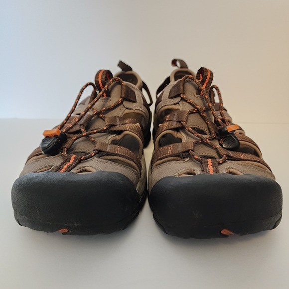 KEEN Sandals Men's Size 11 Owyhee Brown Hiking Shoes Closed Toe Gorpcore - Picture 7 of 8